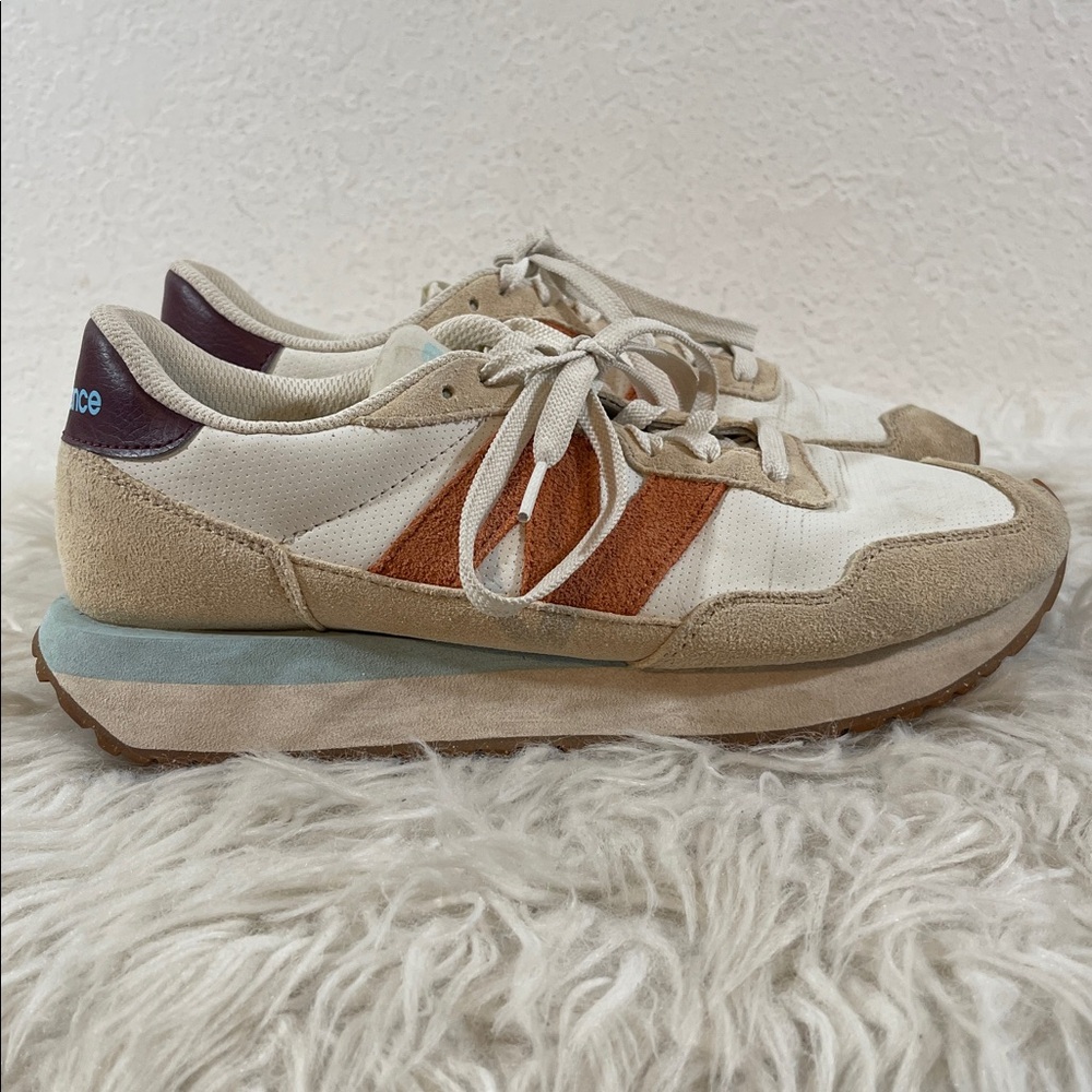 NEW BALANCE 237 SEA SALT SOFT COPPER' Size 9 Sneakers - Picture 5 of 13